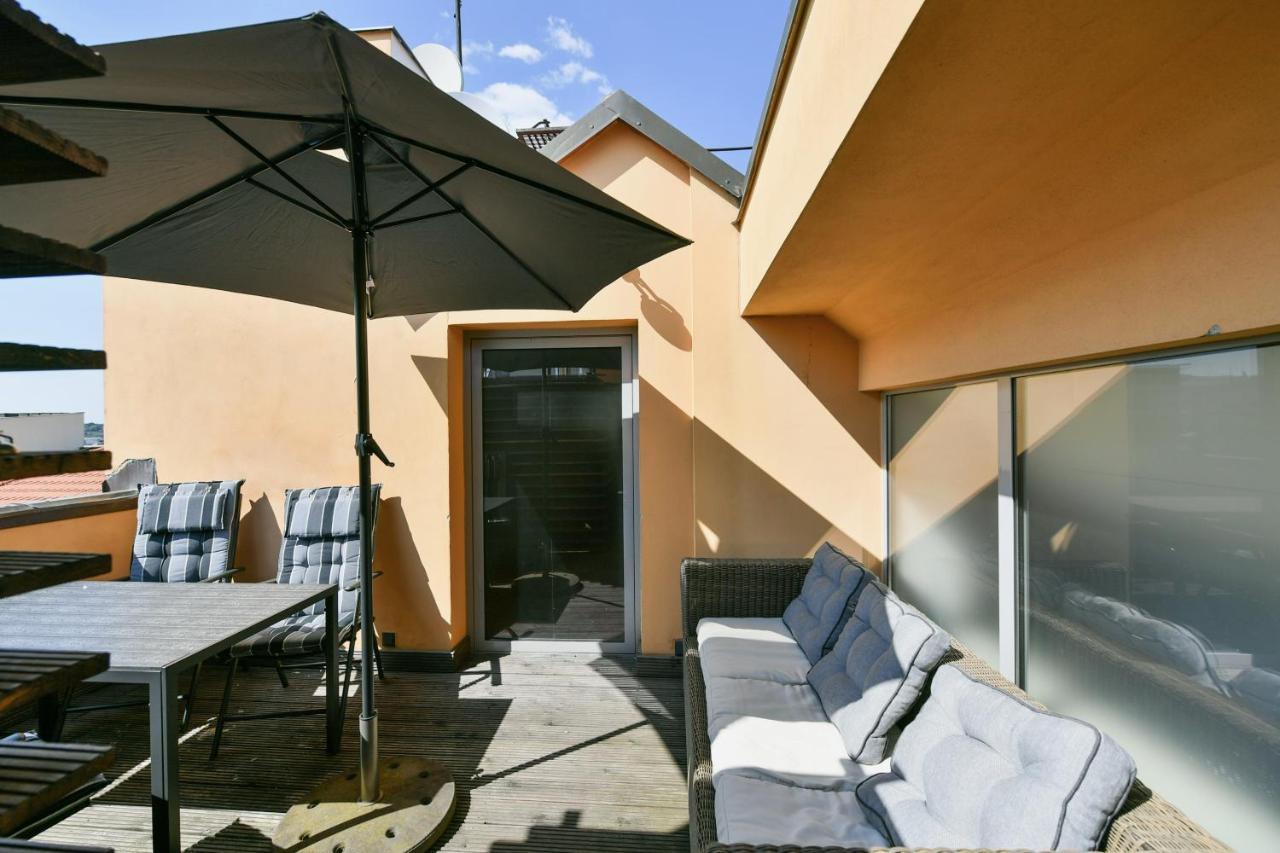 Luxury Central Penthouse With Sauna, Terrace, 250M2, 5Bdrm, 3Bthrm Praha Exteriér fotografie